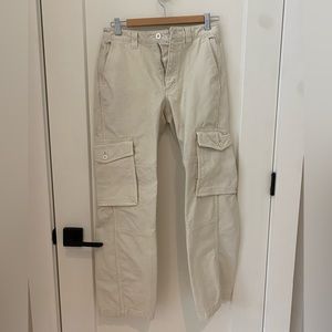 Aritzia TNA Troop Cargo Pants - Beige